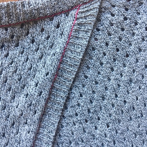 Rebecca Taylor Split Back Sweater grey M - Picture 3 of 8